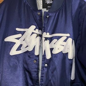 Stussy satin bomber